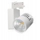LED-schijnwerper 40W voor 3-fase rails 3CCT Bridgelux 4400 lm CRI+98