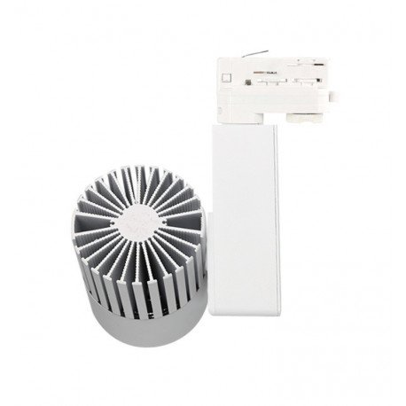 LED-schijnwerper 40W voor 3-fase rails 3CCT Bridgelux 4400 lm CRI+98