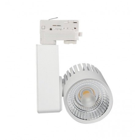 LED-schijnwerper 40W voor 3-fase rails 3CCT Bridgelux 4400 lm CRI+98