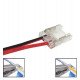 LED Strip Connector 10mm Transparent IP20 (No Solder)