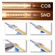 Transparante connector ledstrip COB en SMD 10mm IP20 zonder solderen