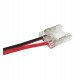 LED Strip Connector 10mm Transparent IP20 (No Solder)