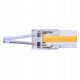 Transparante connector ledstrip COB en SMD 10mm IP20 zonder solderen