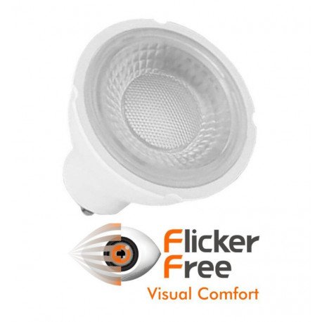 Bombilla LED GU10 6W 38° OSRAM Chip DURIS E sin flicker