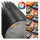 LED schijnwerper voor rail monofase 40W GRAZ zwart 3CCT CRI+98