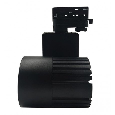Led-schijnwerper 40W 3-fase rail zwart 3CCT CRI+92 Bridgelux