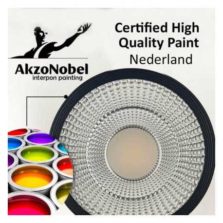 Led-schijnwerper 40W 3-fase rail zwart 3CCT CRI+92 Bridgelux