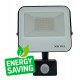 LED schijnwerper 30W buiten met PIR-sensor, afneembaar