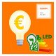 Ledlamp GU10 6W 38° OSRAM Chip DURIS E sin flicker
