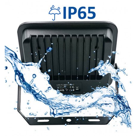 Foco Proyector LED 30W exterior con sensor PIR desmontable