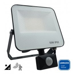 LED schijnwerper 50W buiten Aurora met PIR en afstandsbediening