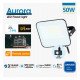 LED schijnwerper 50W buiten Aurora met PIR en afstandsbediening