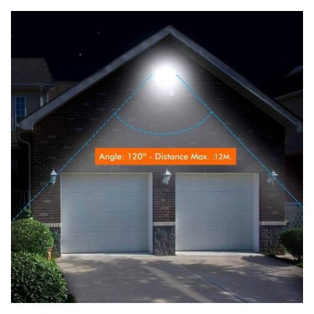 Proyector LED 50W exterior Aurora con PIR y control remoto