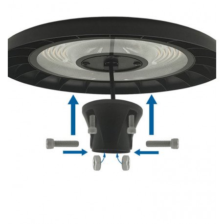 Farola LED exterior 40W-60W-80W PARK CITY 3CCT 150 lm/W
