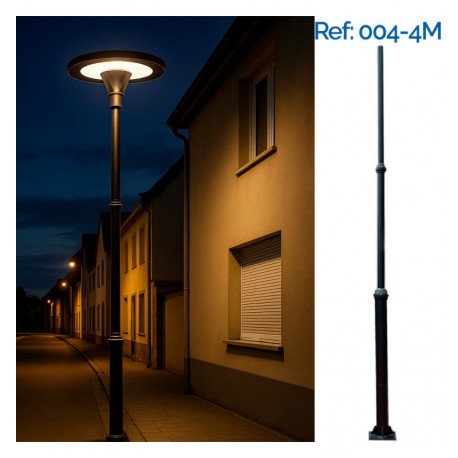 Farola LED exterior 40W-60W-80W PARK CITY 3CCT 150 lm/W