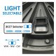 LED UFO high-bay 100W industriële lamp NEW TITAN 3CCT zonder knipperen