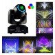 Led-schijnwerper 30W Boston mobiel DMX 7 kleuren en 7 gobos