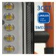 Draagbare solar led-schijnwerper 50W 3CCT IP65 voor buiten