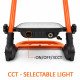 Draagbare solar led-schijnwerper 50W 3CCT IP65 voor buiten