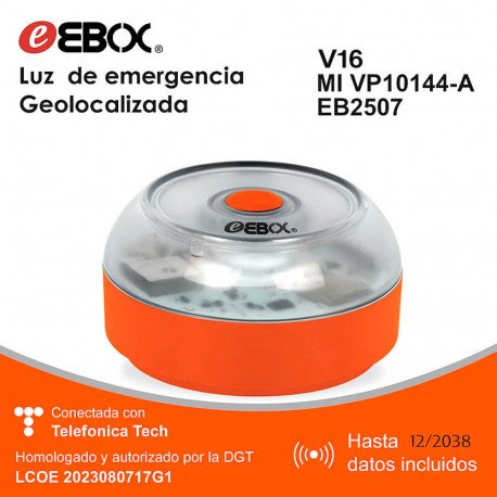 Led-baliza V16 nood DGT met geolocatie 3.0
