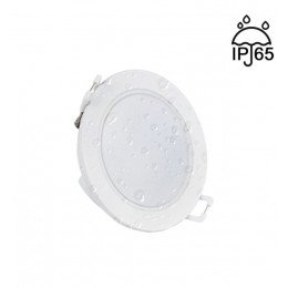 Downlight LED 5W IP65 regulable TRIAC para zonas húmedas