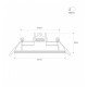 Downlight LED 5W IP65 dimbaar TRIAC voor vochtige ruimtes