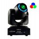 Led-schijnwerper 30W Boston mobiel DMX 7 kleuren en 7 gobos