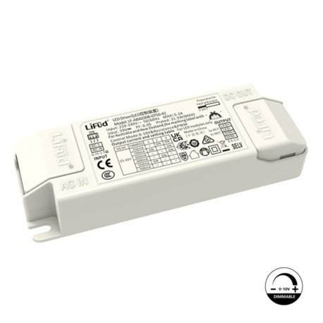 LED 0-10V Driver 30W No Flicker for Downlight & Panel