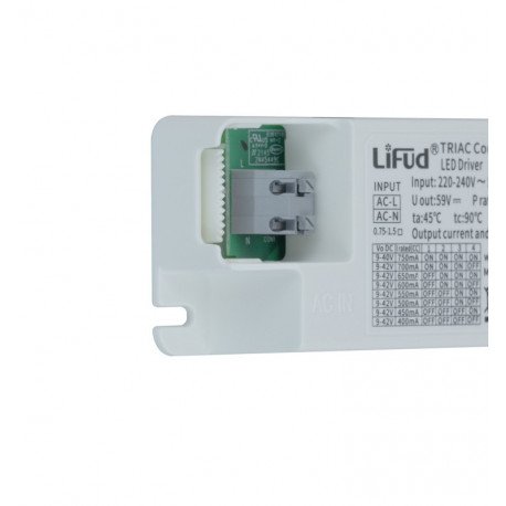 TRIAC dimbare Lifud led-driver zonder flikkering 9-42V 400-750mA