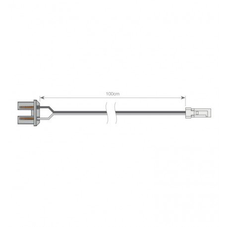 LED Power Supply Quick Connector 100cm EASY CONNECT 12V