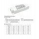 LED-driver DALI/PUSH 30W no flicker 9-42V 400-750mA
