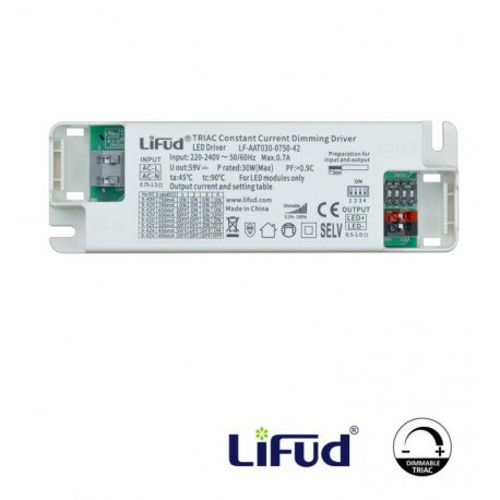Downlight LED 24W circular regulable UGR17 driver LIFUD OSRAM