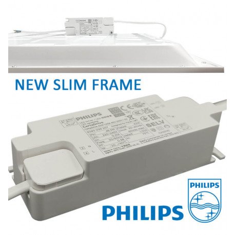 Panel LED 60x60 40W pack 10 slim frame 4000Lm 4000K