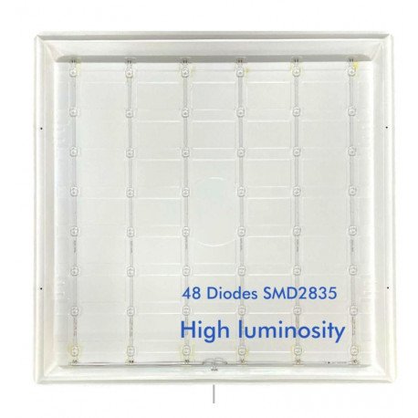 Panel LED 60x60 40W pack 10 slim frame 4000Lm 4000K