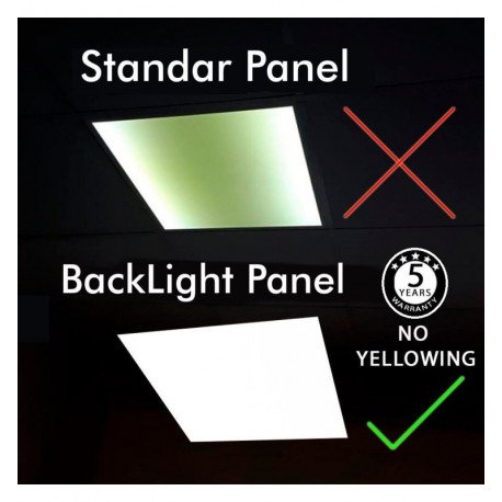 Panel LED 60x60 40W pack 10 slim frame 4000Lm 4000K