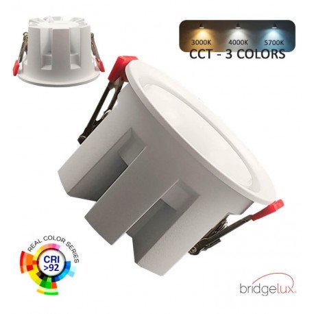 LED Downlight Luxury UGR11 4CCT 18-24W Bridgelux CRI+92
