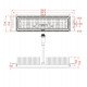 Proyector LED 50W exterior IP65 60º Bridgelux 180Lm/W
