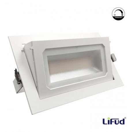Led schijnwerper 40W rechthoekig dimbaar Lifud kantelbaar