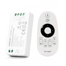 LED controller monocolor/CCT 12-24V 2,4GHz + RF-afstandsbediening
