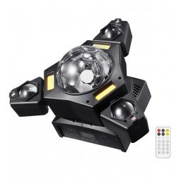 LED Floodlight 80W PRO BEAM RGBW with Laser DMX512