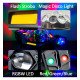 LED Floodlight 80W PRO BEAM RGBW with Laser DMX512