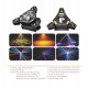 LED Floodlight 80W PRO BEAM RGBW with Laser DMX512