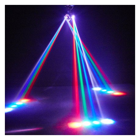 LED Floodlight 80W PRO BEAM RGBW with Laser DMX512
