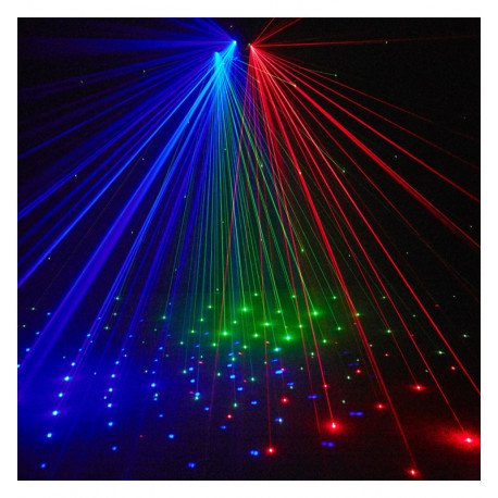 LED Floodlight 80W PRO BEAM RGBW with Laser DMX512