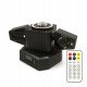 LED-schijnwerper met bewegend kop 50W RGBW, laser en DMX512 (19CH)