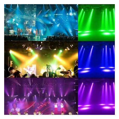LED Moving Head 50W RGBW with Laser DMX512 19CH