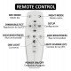 LED Decorative Lamp 80W CCT with Remote