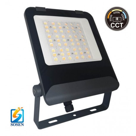 Ledschijnwerper 100W voor buiten 3CCT IP65 160 lm/W MAXLITE