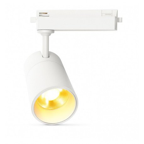 Led schijnwerper 30W PARIS 1-fase rail 24° UGR11 zonder verblinding