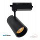 Ledschijnwerper 30W 1-fase carril PARIS zwart 24° UGR11